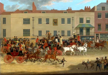 North Country Mails at the Peacock, Islington